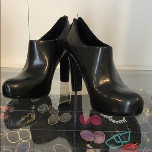 Franco Sarto Black Bootie Size 7.5